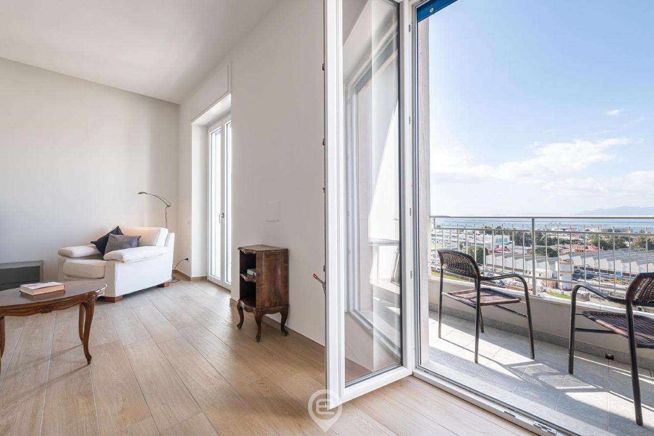 Enchanting Panoramic Retreat Cagliari Exterior foto